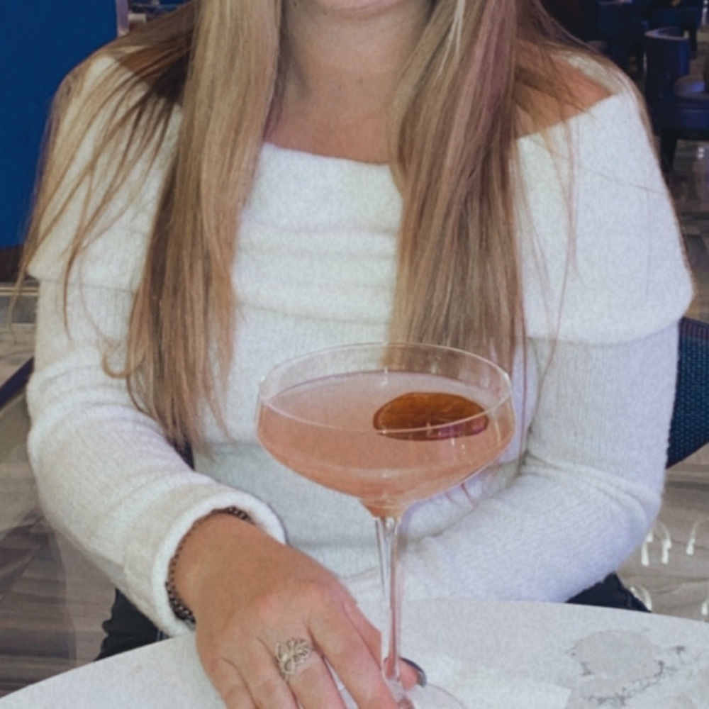 White off-the-shoulder sweater